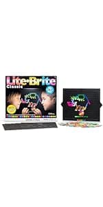 Lite-Brite Touch - Create, Play and Animate - Light Up Portable Stem Sensory Learning Toy, Creative Art Stem Toy for Girls, Boys, Unisex, Toddler, Holiday, Birthday, Gift, Ages 6+