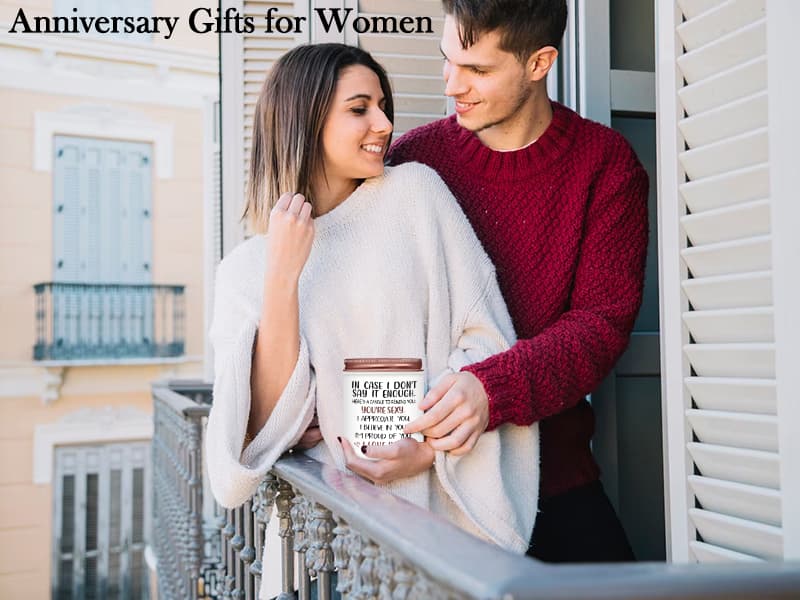 NANOOER Gifts for Her Girlfriend, Anniversary Wedding Birthday Gift for Women Wife, Unique Romantic Gift for Her Lavender Candle, Funny Valentines Anniversary Birthday Gifts for Her,Girlfriend, Wife
