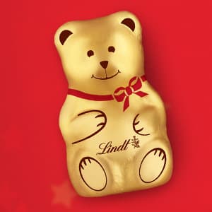 Lindt Holiday Teddy Bear Advent Calendar Assorted Chocolate Candy, 4.5 oz.
