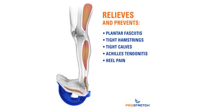 ProStretch the Original Calf Stretcher and Foot Rocker for Plantar Fasciitis, Achilles Tendonitis, and Tight Calves, Made in the USA