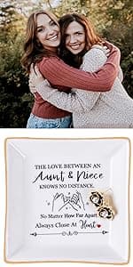 Bridesmaid Gifts Maid of Honor Proposal Gift Jewelry Dish Trinket Ring Tray - The Only Thing Better ... As My Maid of Honor, Wedding Day Party Gifts for Matron of Honor from Bride