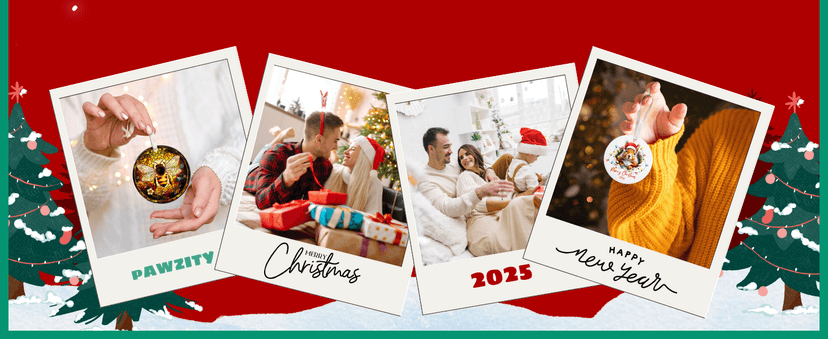 Pawzity Wedding Gifts - Mr and Mrs Gifts - Wedding Gift for Couples 2025, Bride - First Christmas Married Ornament 2025 - Bridal Shower Bride Gift for Newlywed - Wood Married Ornament