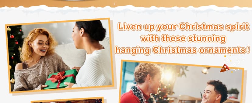 FaCraft Neighbor Gifts Christmas Ornaments 2025 - Xmas Birthday Good Gifts for Neighbors Best Friends Women Men The Neighbors Favor Grateful Heart Shaped Glass Ornament for Christmas Tree Decorations