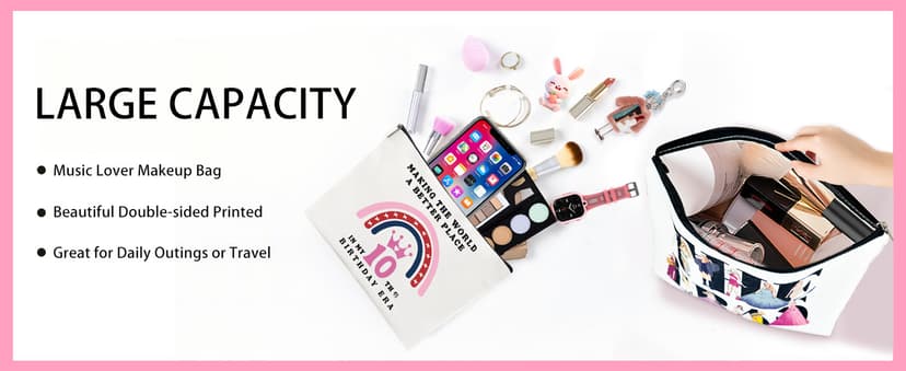 Gifts for 10 Year Old Girl, 10 Year Old Girl Birthday Gifts, 10th Birthday Gift for Girls Ideas for Daughter, Sister, Niece, Granddaughter, Popular Double Digits Birthday Gift for Teen Girls