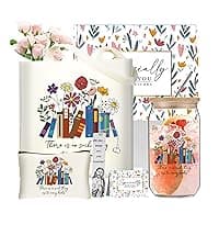 Dog Mom Gifts for Women, 16OZ Glass Cup Unique Christmas Gifts Idea Box set with Socks for Dog Lovers, Dog Mom Birthday Mothers Day Gifts Basket