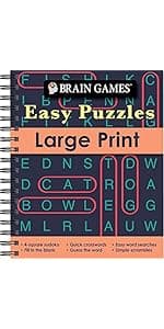 Brain Games - Large Print Bible Word Search: The Words of Jesus (Brain Games - Bible)