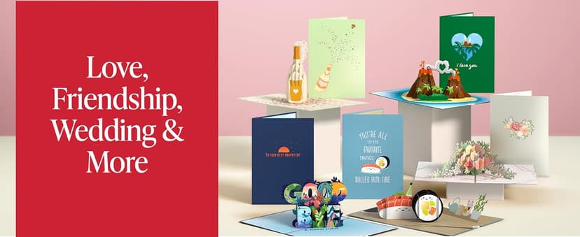 Lovepop Daisy Patch Hummingbirds Pop-Up Card, 5 X 7 Inch, Valentine's Day Gift, Cards for Mom, Thinking of You, Love Card