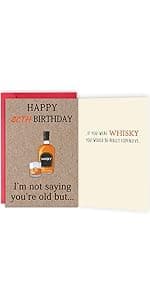 Funny 60th Birthday Cards Gifts for Women Men Her Him, 60 Year old Birthday Decorations for Dad Mom Husband Wife