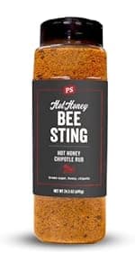 PS Seasoning Texas-Style Brisket Rodeo Rub- Dry BBQ Rubs and Spices for Grilling, Smoking, Roasting- Smoky Texas Flavor, BBQ Seasoning Spice Blend for Beef Brisket, Steak, Pulled Pork, Chicken, 24.6oz