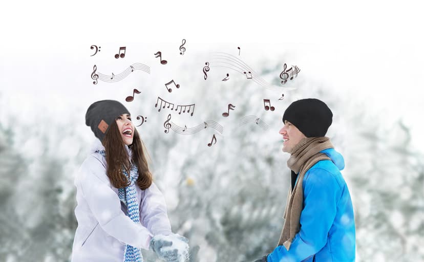 Bluetooth Beanie Headphones Hat Unique Christmas Tech Gifts