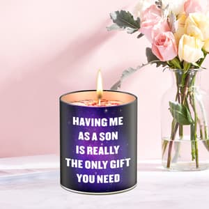 Mothers Day Gifts from Son,Gifts for Mom from Daughter, Son, Kids-Unique Mom Gift Ideas,Mama Candle, Dad Birthday, Gardenia Scented Candles