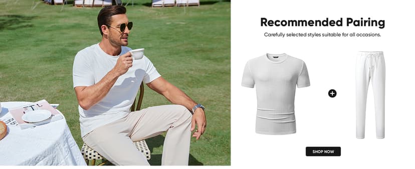 JMIERR Mens T-Shirt Casual Stretch Solid Crewneck Short Sleeve Tees Textured Shirts