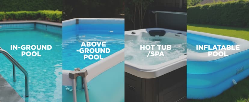 InoKraft Pool Vacuum for Above Ground Pool, Cordless Handheld Pool Vacuum for Inground Pools, Rechargeable Pool Cleaner with Powerful Suction up to 18.5 gallons/min, Ideal for Leaves, Debris, Blue