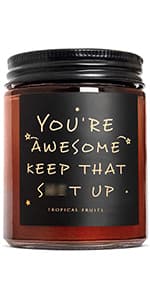 Best Thing I Found on The Internet Candles for Women Men - Gift for Her Him Best Friend Wife Husband Girlfriend Boyfriend - Relaxing Soy Candle - Anniversary, Birthday, Valentines Day Gifts