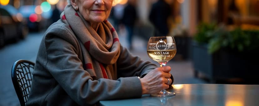 80TH Birthday Gifts for Women Vintage 1945 Engraved 80th Wine Glass, 80Year Old Birthday Decorations For Women, Funny 80 Bday Gifts Idea For Women, Friends, Daughter, Sister Mom - Turning 80 Present