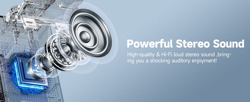 Gifts for Men Women, Phone Stand with Bluetooth Speaker, HD Surround Sound Speaker, Compatible with all iPhone/Android phones iPad Kindle, Cool Gadget Gift for Men Women Dad Mom Christmas Birthday