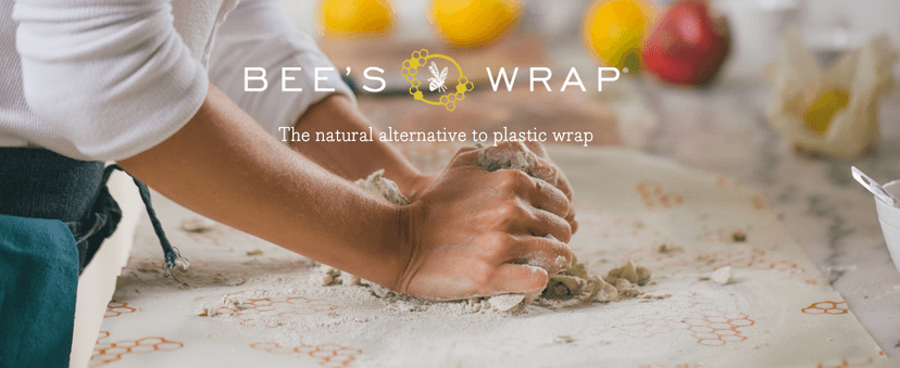 Bee's Wrap Beeswax Wraps for Food - Cut to Size 14x52" Wax Paper Roll - Made in USA Reusable Waxed Paper & Bowl Covers - Organic & Eco-Friendly Alternative to Aluminum Foil & Plastic Wrap, Honeycomb