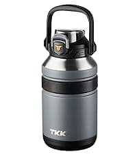 Large Coffee Vacuum for Hot Drinks Stainless Steel 2QT 64oz Insulated Bottle With Cup Handle Keeps Liquids Hot And Cold For Up To 24 For Outdoor Gathering Camping