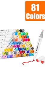 Caliart 176PCS Art Supplies Sketching Kit with 100 Sheets 3-Color Sketch Book, Graphite Colored Charcoal Watercolor & Metallic Pencils, School Supplies Gifts for Artists Adults Teens Girls Boys Kids