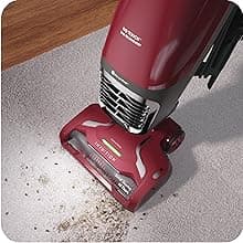 Kenmore BU3040 Intuition Bagged Upright Vacuum Lightweight Cleaner 2-Motor Power Suction with HEPA Filter, 3-in-1 Combination Tool, Handi-Mate for Carpet, Floor, Pet Hair, Red w/No Lift-up