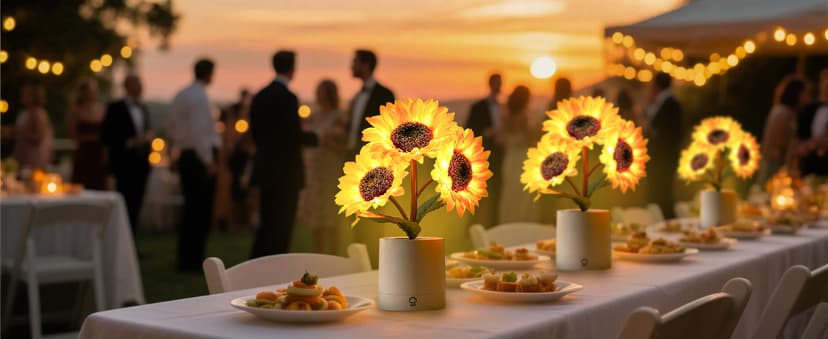 Sunflower Flower Lamp Gifts for Women, Birthday Christmas Ideal Gifts for Women Mom Granddaughter Girlfriend Friend Wife Anniversary Birthday, Bedroom Bar Coffee Shop Sunflower Night Light Lamp Decor