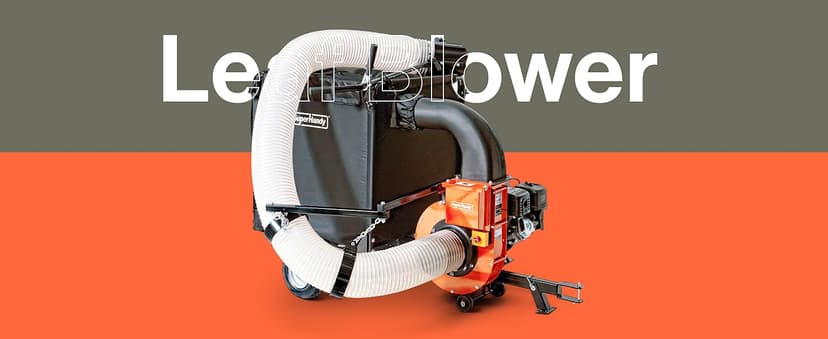 SuperHandy Towable Leaf and Lawn Vacuum – 180 Gal Collection, 15HP Electric Start Engine, Serrated Impeller, Pin-Hitch, One-Hand Dump, 13 in. Wheels