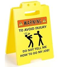 MBL Funny Office Decor Accessories - Answer Desk Rates, Gag Fun Cubicle Decoration Plaque Sign Gifts for Women Men Coworker Teammate Teacher Employee Bosses Appreciation Boss Day White Elephant