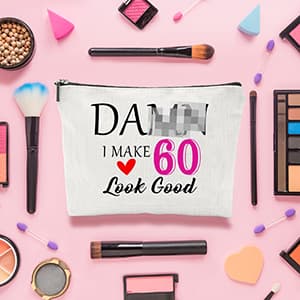 60th Birthday Gifts for Women Funny 60 Year Old Birthday Gifts for Women Turning 60 Gift for Woman 60th Bday Decorations for Woman Mom Her - Coffee Mug Card Makeup Bag Toilet Paper
