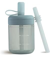 Moonkie Stacks of Circles Soft Teething Toy | Educational Learning Baby Toy | Stacking Ring Toys for Babies Boy and Girl | 7 Piece Teethers Set