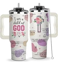 Cool Sister Club Tumbler 40Oz - Big Sis Gift Ideas, Funny Coffee Presents for Her, Cute Sibling Tumbler with Handle for Younger or Older Sisters, Birthday Gifts for Women and Teenage Sis