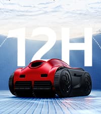 (2025 Upgrade) iGarden Pool Cleaner K36, Cordless Pool Vacuum Robot for Inground & Above Ground Pools, Smart Navigation, 220 Min Runtime, Touchscreen, Self-Parking, Cleans Floor, Wall & Waterline