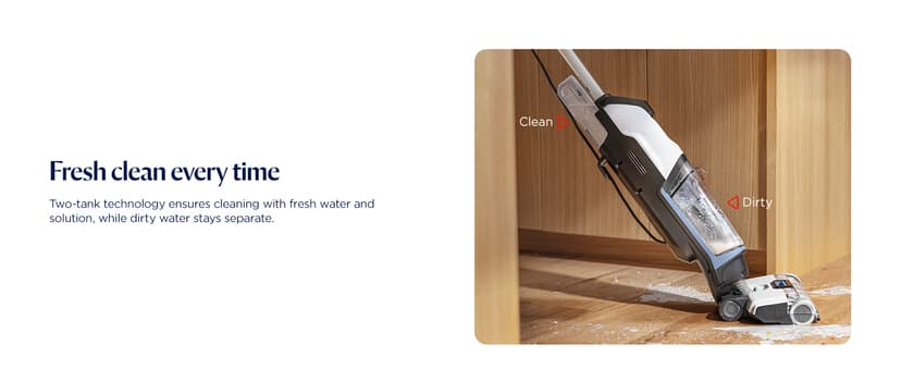 Bissell CrossWave Edge, Multi-Surface Hard Floor Cleaner Wet Dry Vacuum with Zero-Gap Edge Technology, 4111A