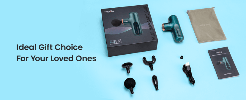 Super Mini Massage Gun, Percussion Deep Tissues Muscle Massager, Compact Sports Travel Massage Gun, Portable Handheld Massager for Office Gifts for Her, Home, Athletes