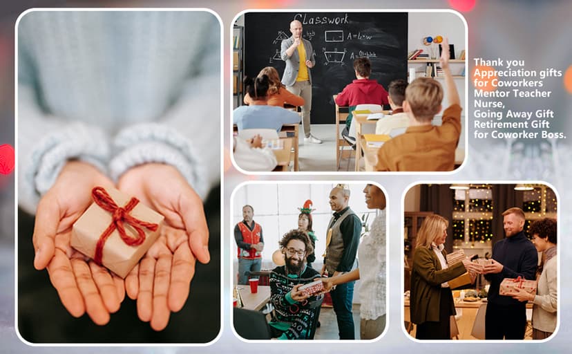 Thank you Appreciation gifts for Mentor Teacher Nurse, Going Away Gift Retirement Gift for Coworker Boss, Never forget you are the Piece that Made the Difference, Funny Office Desk Decor