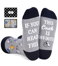 Zmart Appreciation Gifts Ideas - Socks for Coach Police School Bus Driver Chef Lawyer