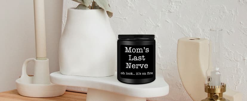 Homsolver Gifts for Mom from Daughter Son, Best Mom Gifts, Funny Mom, Birthday Thanksgiving for Mom Stepmother Adoptive Mother, Mom's Last Nerve