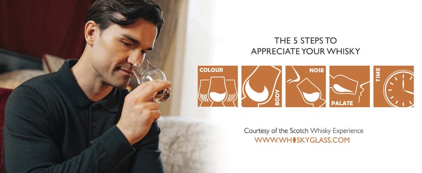 GLENCAIRN Whiskey Glass, Gift Set of 4 in 4 Pack