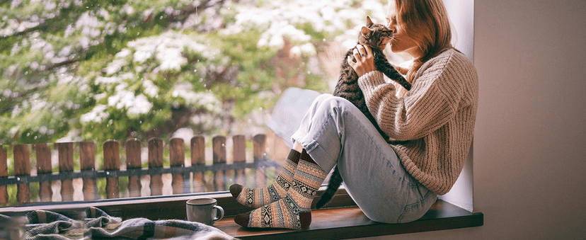 Senker Fashion Womens Wool Socks, Stocking Stuffers Gifts for Women Men Warm Soft Crew Boot Sock for Winter Hiking