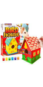 Made By Me Build & Paint Your Own Wooden Cars by Horizon Group USA, DIY Wood Craft Kit, Easy to Assemble & Paint 3 Race Cars, Multicolored