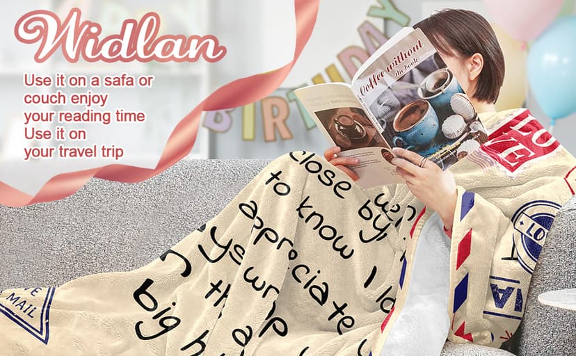 Gifts for Girlfriend Blanket Birthday Gifts for Girlfriend from Boyfriend Christmas Blanket Throw Blanket 60x50