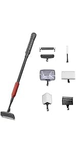 UPETTOOLS Aquarium Gravel Cleaner - Electric Automatic Removable Vacuum Water Changer Sand Algae Cleaner Filter Changer 110V/28W