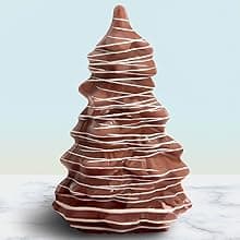 Holiday Chocolate, Nuts & Fresh Fruit Gift Basket