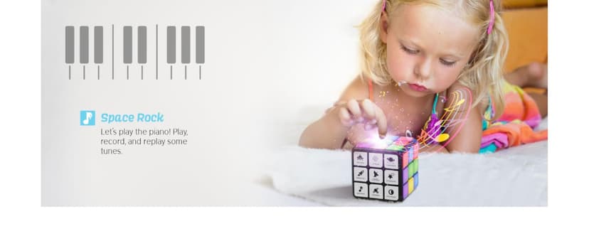 Rechargeable Game Activity Cube - Toys for Boys and Girls - 9 Fun Brain & Memory Games - Birthday Gifts for Age 6, 7, 8, 9, 10, 11, 12 Year Old Kids Teens - Best Boy Toy Gift Ideas