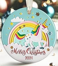 Best Friend Ornaments for Christmas Tree - Bestie Gifts - Friendship Christmas Ornaments - Acrylic Ornament