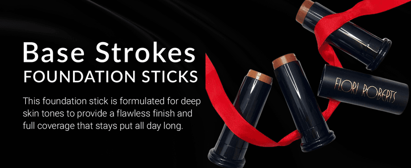 Flori Roberts Luxury Lipstick, Vibrant Lip Makeup for Women of Color or Deeper Skin Tones, Demi-Matte Texture, Hydrates and Conditions Lips