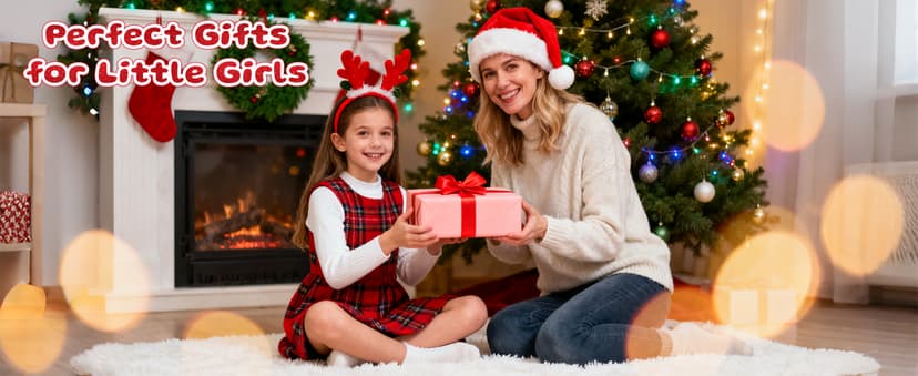 PinkSheep Little Girl Jewel Rings in Box, Adjustable, No Duplication, Girl Pretend Play and Dress Up Rings (24 Lovely Ring)