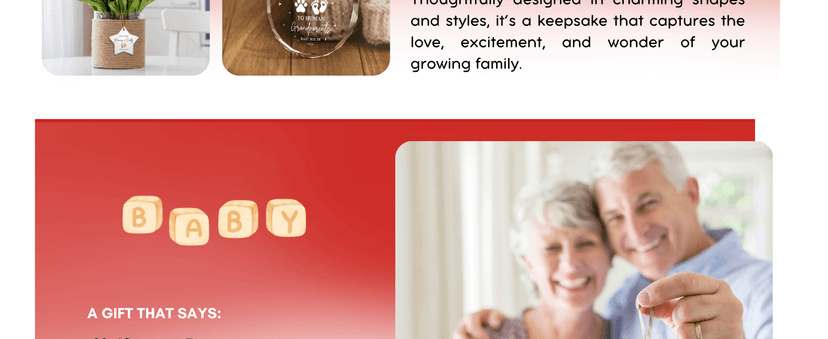 Grandparents Gifts - First Time Grandparents Gifts for Grandma, Grandpa - Baby Pregnancy Announcement Ornament for New Grandma - Grandpa to Be Ornaments 2026 - Ceramic Hanging Ornament