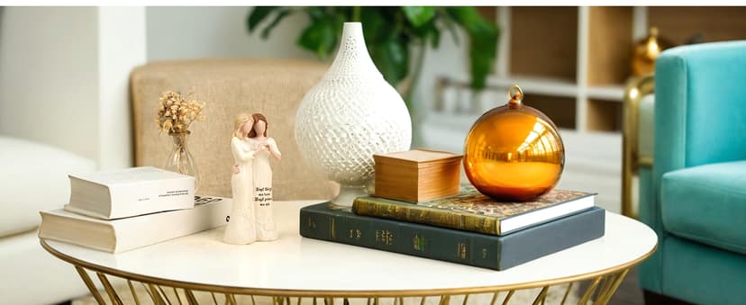 Best Friend Figurines - Friendship Bestie Gifts for Women - Christmas Birthday Gifts for Sisters from Sister