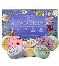 Shower Steamers Aromatherapy BLRIET 8 Pack Gifts for Women, Birthday Christmas White Elephant Gifts Stocking Stuffers for Adults Her Mom Him Home Spa Gym Natural Essential Oil Self Care Relaxation