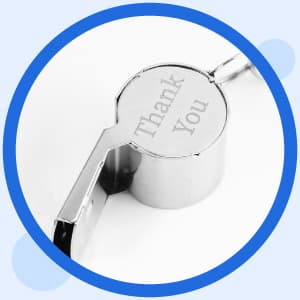 Amyhill 9 Pcs Coach Gifts Football Soccer Coaches Gifts Thank You Coach Wood Sign Whistle Stainless Steel Whistle with Rope White Marker Pen Christmas Thanksgiving Gift for Men Women Football Sports